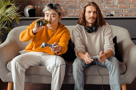 people gaming